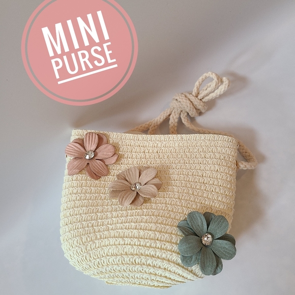 Girls Sun Hat & Purse Set - Picture 4 of 4